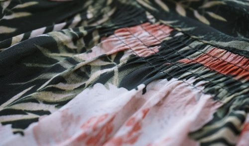 artificial fibres like viscose are popular in clothing